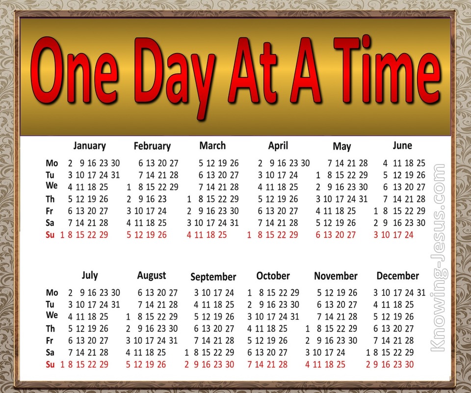 One Day At A Time (devotional)04-27 (red)